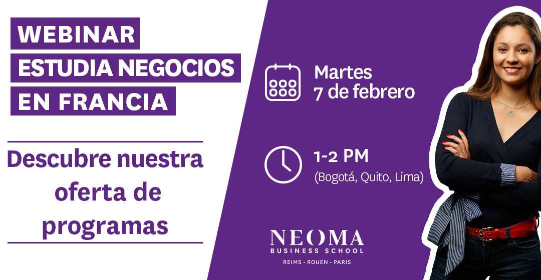 CampusFranceMex's tweet photo. 🎓 Si estás culminando tu bachillerato o licenciatura, sea cual sea tu nivel de estudios, en NEOMA Business School encontrarás una formación internacional acorde a tus expectativas. https://t.co/vDTlaJlwog