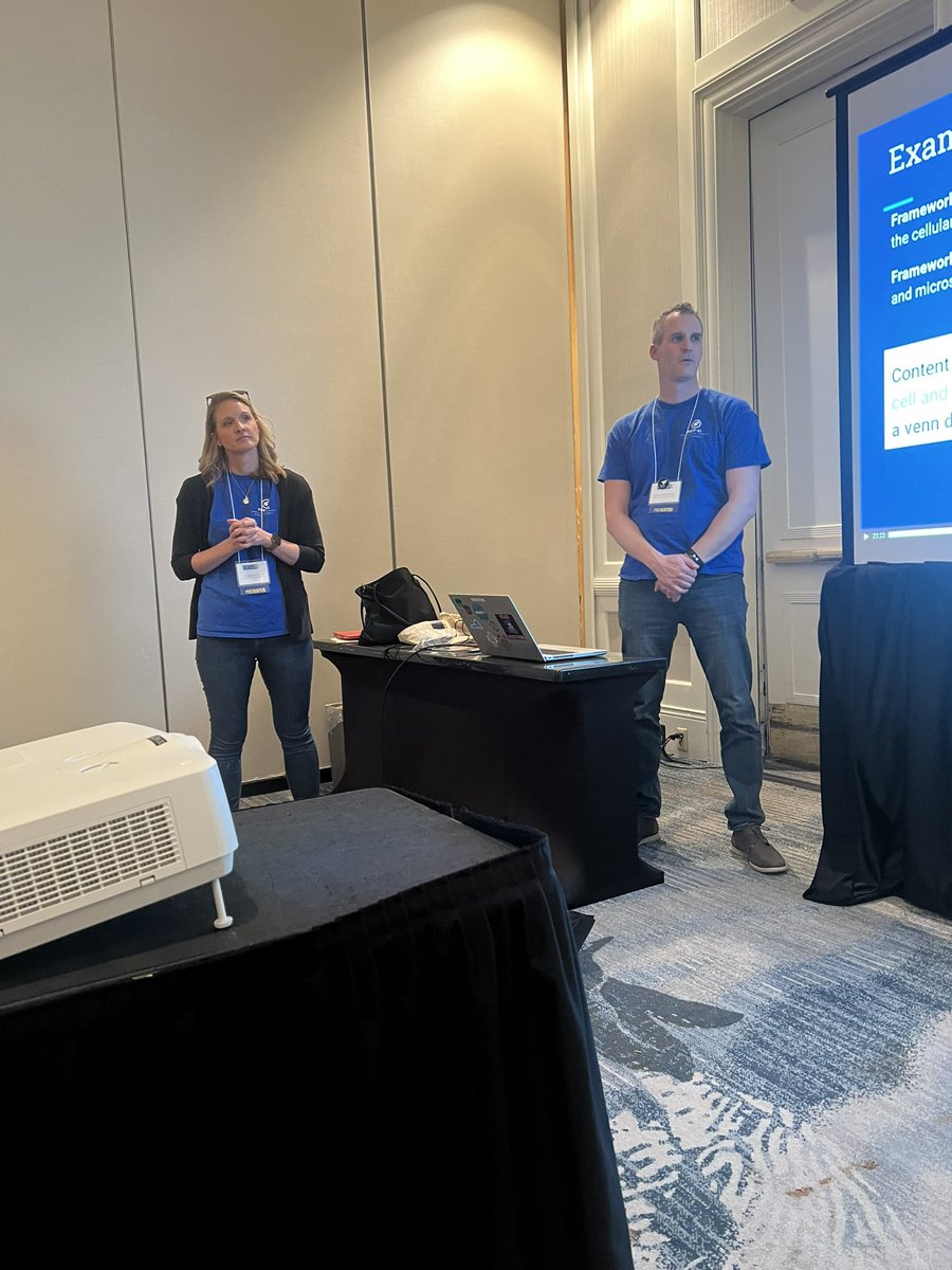 OHarold74's tweet photo. One of our own ESL teachers presenting at the state VESA conference today! Great job Cara! @YCSD @kdenny https://t.co/L4SWJAMJdJ