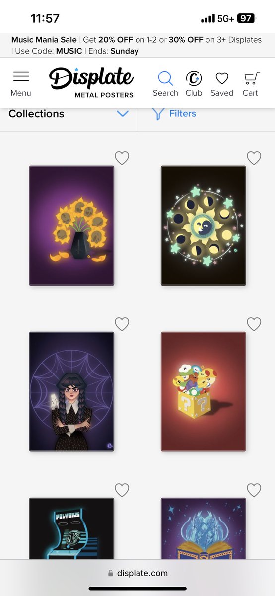 I’ll be adding more soon but if you can, check out my Displate shop! #displate #metalposters #popculture #cartoons 

displate.com/theartofc3?typ…