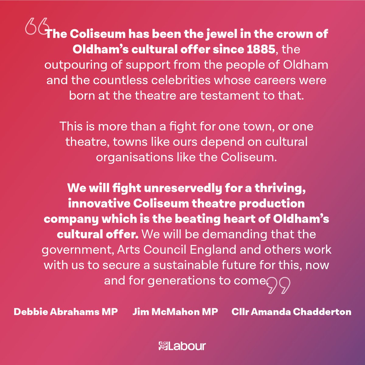 Oldham Labour Group tweet media