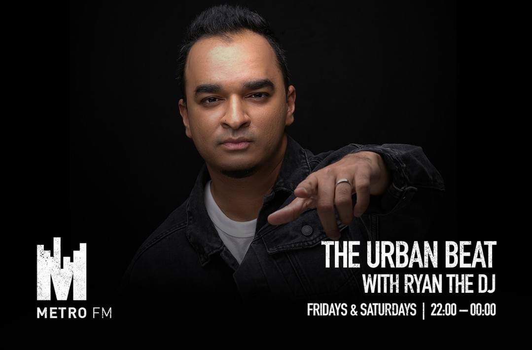 METROFMSA's tweet photo. The #UrbanBeat with @RyanTheDJ| Fri & Sat from 22:00 - 00:00 https://t.co/3ZpPdX7uzX