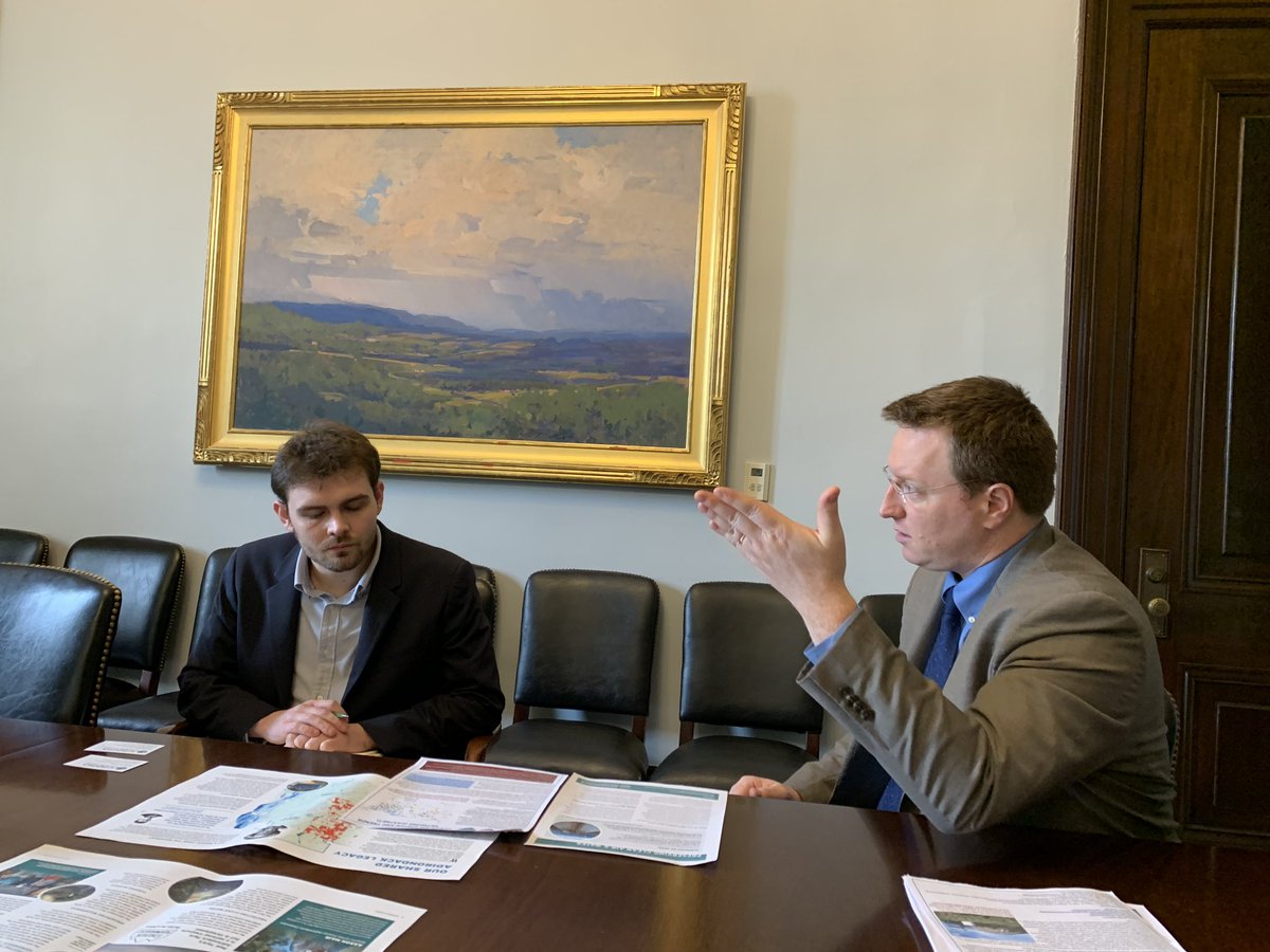 ADK_Mair's tweet photo. Protection of the Adirondack’s wilderness is critical our nation’s and state’s efforts to slow down #ClimateChange. 
Which is why the #ForeverAdir💚ndacks lobbying efforts at the @WhiteHouse &amp; Congress hit the sweet spot of #GreenJobs&amp; #CleanWaterInfrastructure for Fed IRA action https://t.co/csPbS0V9ll