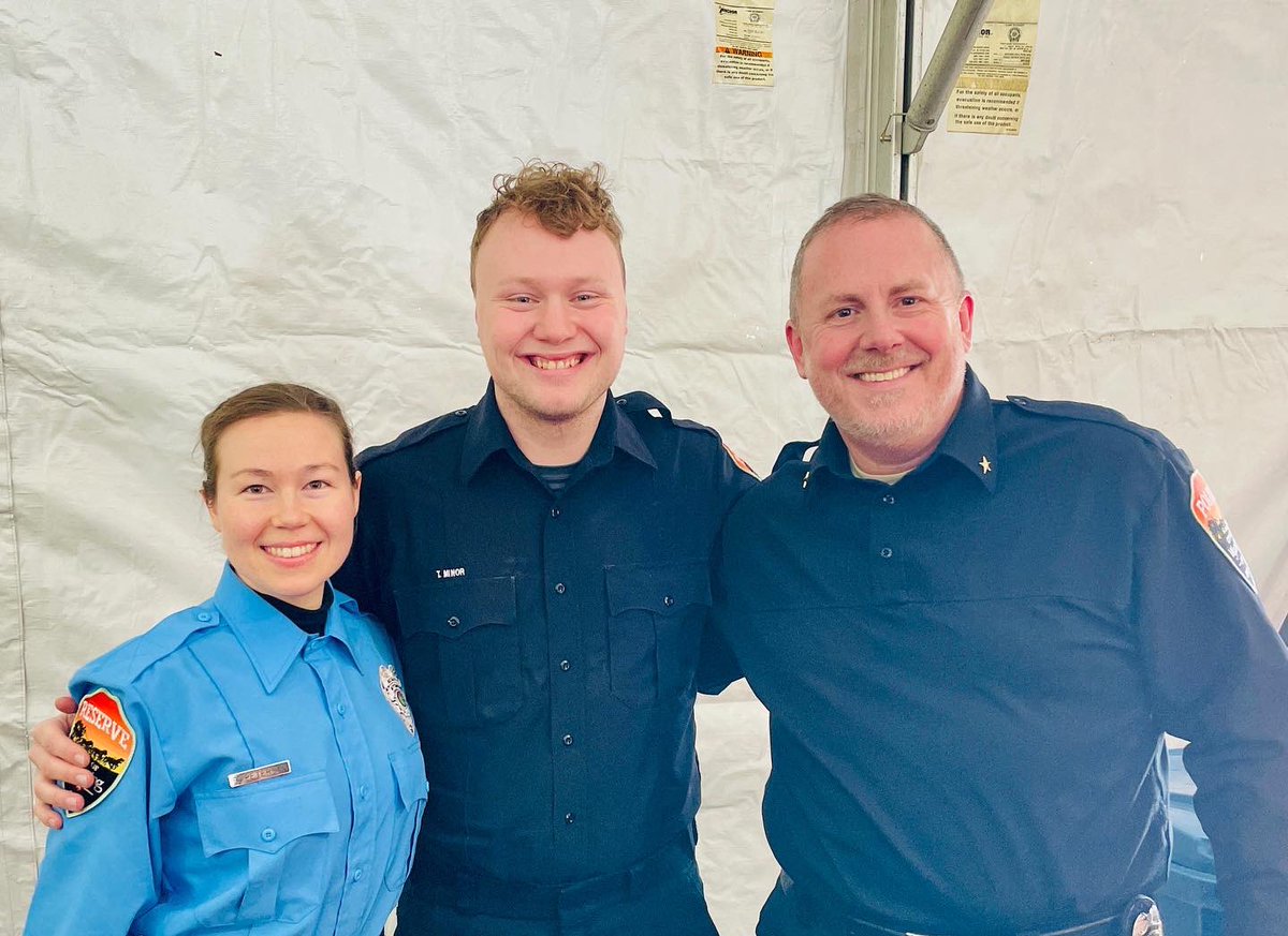 wyomingpd's tweet image. Last weekend, Chief Bauer, Officer Minor and Reserve Officer Peterson participated in the #mnspecialolympics #mnpolarplunge at White Bear Lake. We raised over $1,300 from family and friends to support MN Special Olympics!