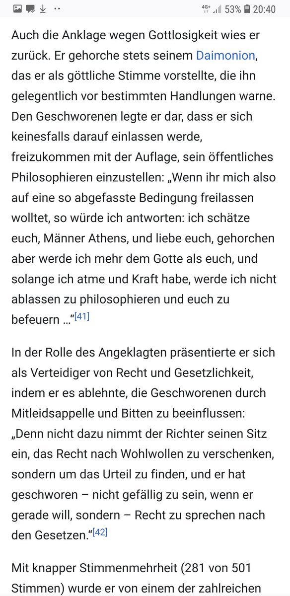 OlafWalter1960's tweet photo. @JosefSeidl3 @Menschenfamilie @JuleMeier3 @sfn_eddie @MullerBoje @ASchallow Das mit dem 'Bauchgefühl',
also es erstmal wahrnehmen,
es dann nicht einfach zu ignorieren
sondern gerade als einen wertvollen innerern Ratgeber ansehen
ist dem Menschen seit uralten Zeiten bekannt, hat verschiedene Namen, wie 'Innere Stimme' o
#Daimonion
wie Sokrates sie nannte. https://t.co/wRHSSNYaHS