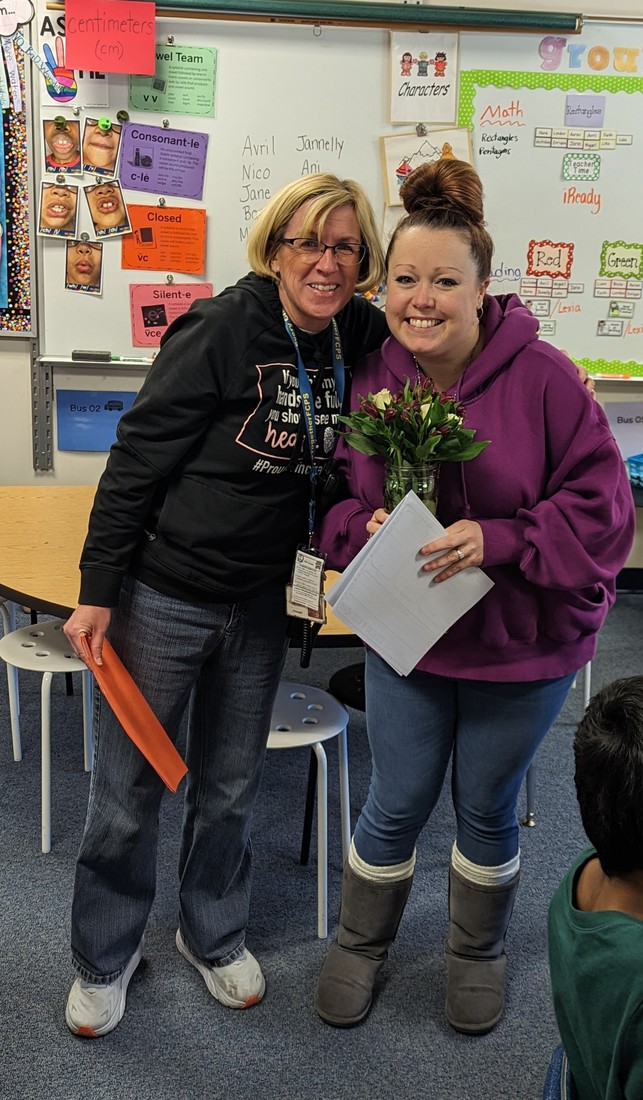 Oakdale Elementary School; FCPS MD (@oakdalees_fcps) on Twitter photo Thrilled to present Tracy Purper as the OES Teacher of the Year nominee! We are so lucky to have her support our students, staff and community! #OEStogether
<a href="/LDayhoff_fcps/">Lana Dayhoff</a> <a href="/d_robustelli/">Destinie Hartman</a> Thrilled to present Tracy Purper as the OES Teacher of the Year nominee! We are so lucky to have her support our students, staff and community! #OEStogether
<a href="/LDayhoff_fcps/">Lana Dayhoff</a> <a href="/d_robustelli/">Destinie Hartman</a>