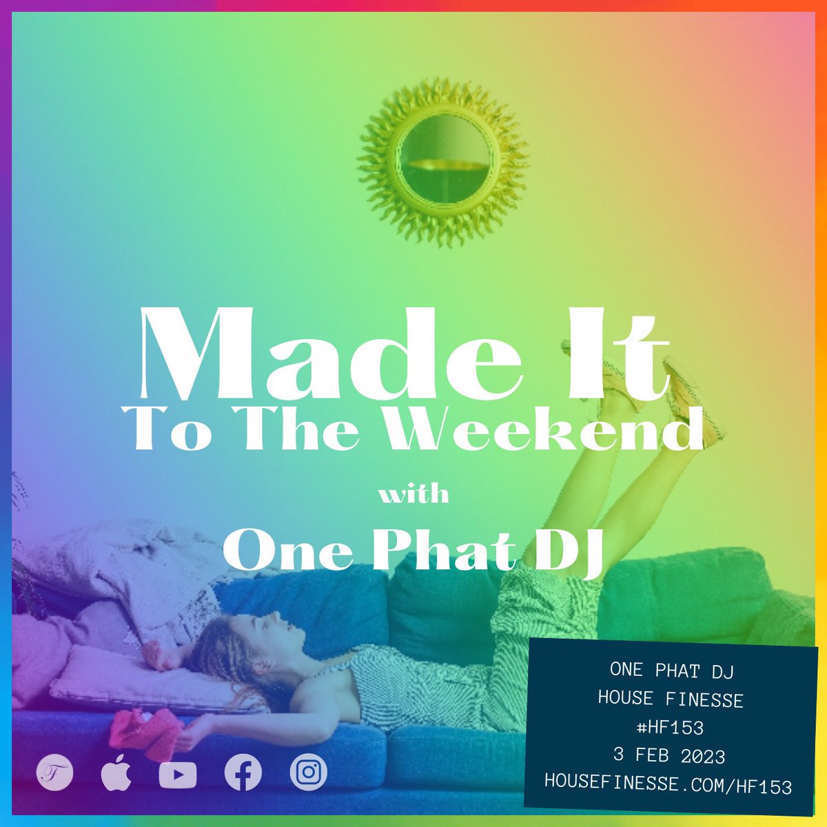 onephatdj's tweet photo. After a few tech issues this morning, you should be able to download my new @housefinesse mix now. Some hot tunes this month, almost reminiscent of the old sounds. 

Grab it now in Apple Pods or from the website

https://t.co/gojouFLNZI https://t.co/o0xBLpj1Tn