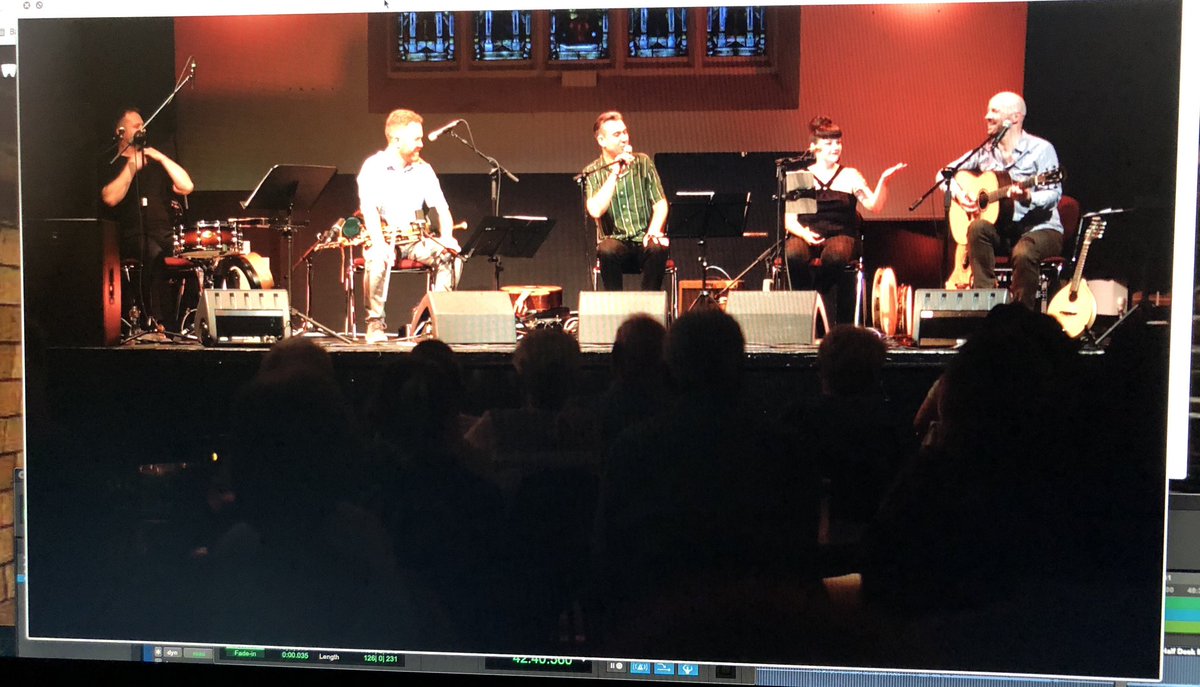 EwanCowley's tweet photo. ¡Más de La Buelga para su placer…!Me and the La Buelga gang last summer. Editing some video to throw on to YouTube soon. Great to see it again and getting excited about what we’ll do next.
@1AndyReilly @RedmondMr #lrpostfolk @artscouncil_ie @musicasturiana #labuelga https://t.co/xE1i0sjWb7