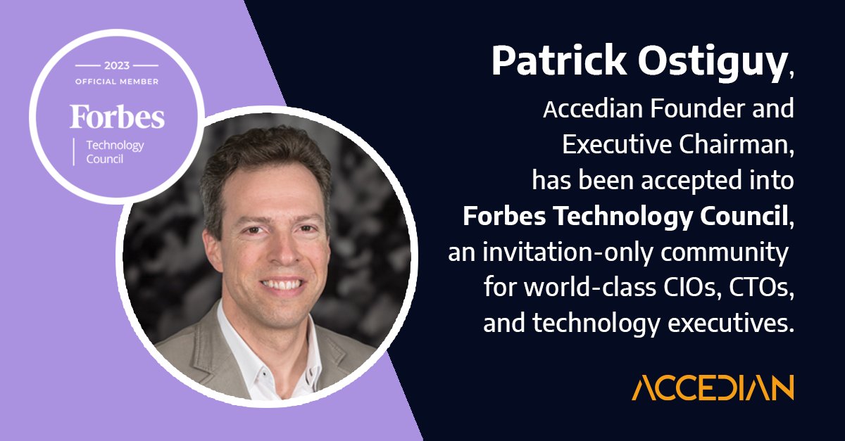 SergioBea4's tweet photo. For those of you who love reading Patrick Ostiguy's contributions to Forbes, don't fret! Our Founder &amp; Executive Chairman is back to give you more great thought leadership as part of the 2023 Forbes Technology Council! Read more here >> https://t.co/nuOr9Yl9M1 
@ForbesTechCncl https://t.co/QbYlcAT2IS