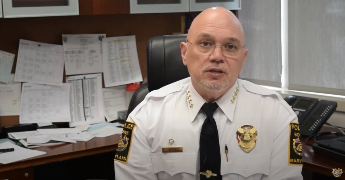 BowiePDNews's tweet photo. Our latest #ChiefChat is here! Recent crime incidents, arrests, open positions, a word on the gruesome murder of Tyre Nichols, and an invitation to join our next Citizens' Police Academy are discussed.
Join @ChiefBowiePD for the February 2023 Chief Chat: https://t.co/0S1IQ5IhGO https://t.co/RFyfbmqc3s