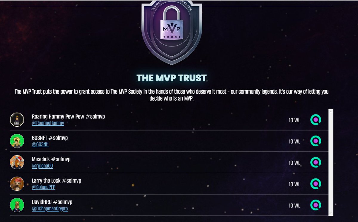 HOLY SHIT... <a href="/TheMVPSociety/">The MVP Society | Stake for DGEN!</a> ... I HAVE THE POWER!!! 👀👀👀  I have been empowered!!! i need to find 10 great people... Where you at???