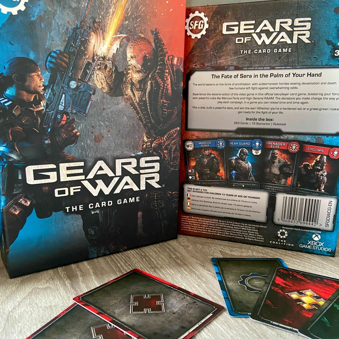 Gears of War: The Card Game' Steamforged Info