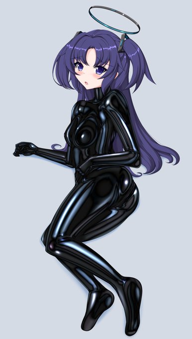 ラバースーツユウカ #ブルーアーカイブ #ブルアカ #ラバースーツ #早瀬ユウカ https://t.co/vwG1BMcTkF 