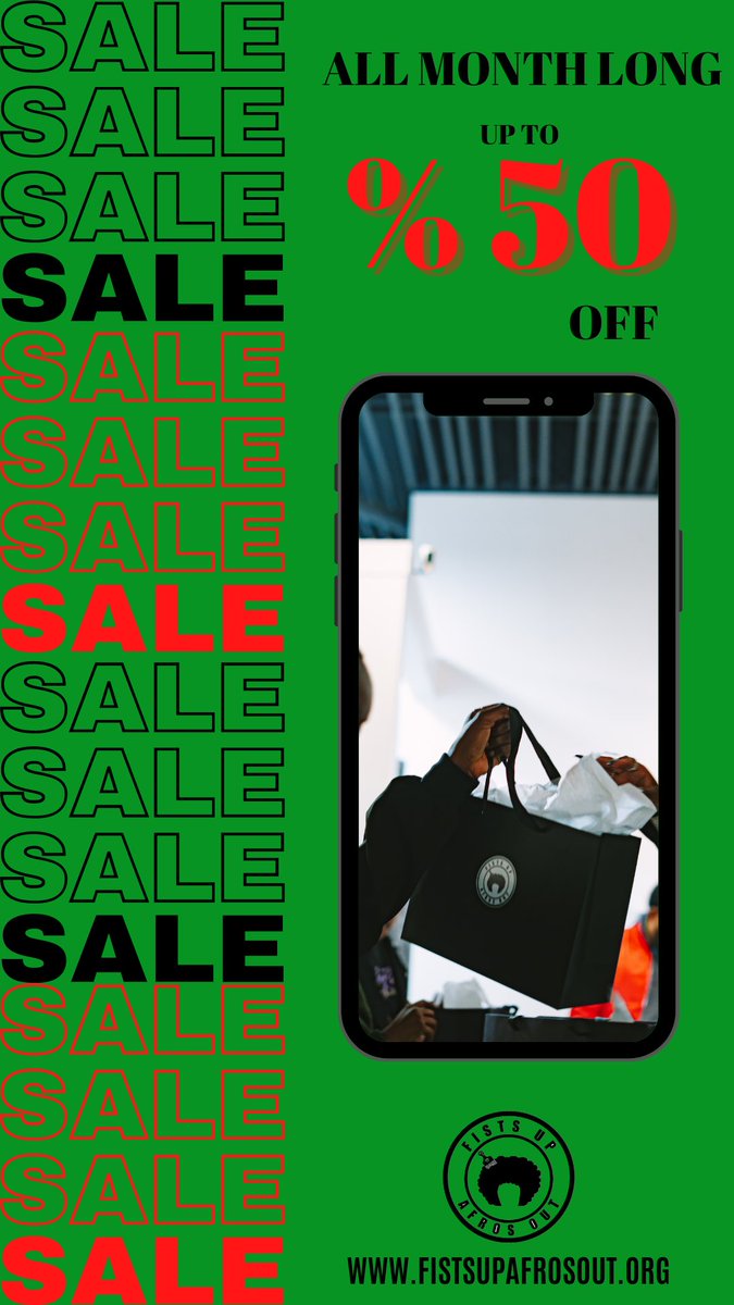 FistsUpAfrosOut's tweet photo. Black history month long sale 🛒 Store link in our bio https://t.co/xqodhN5M3G