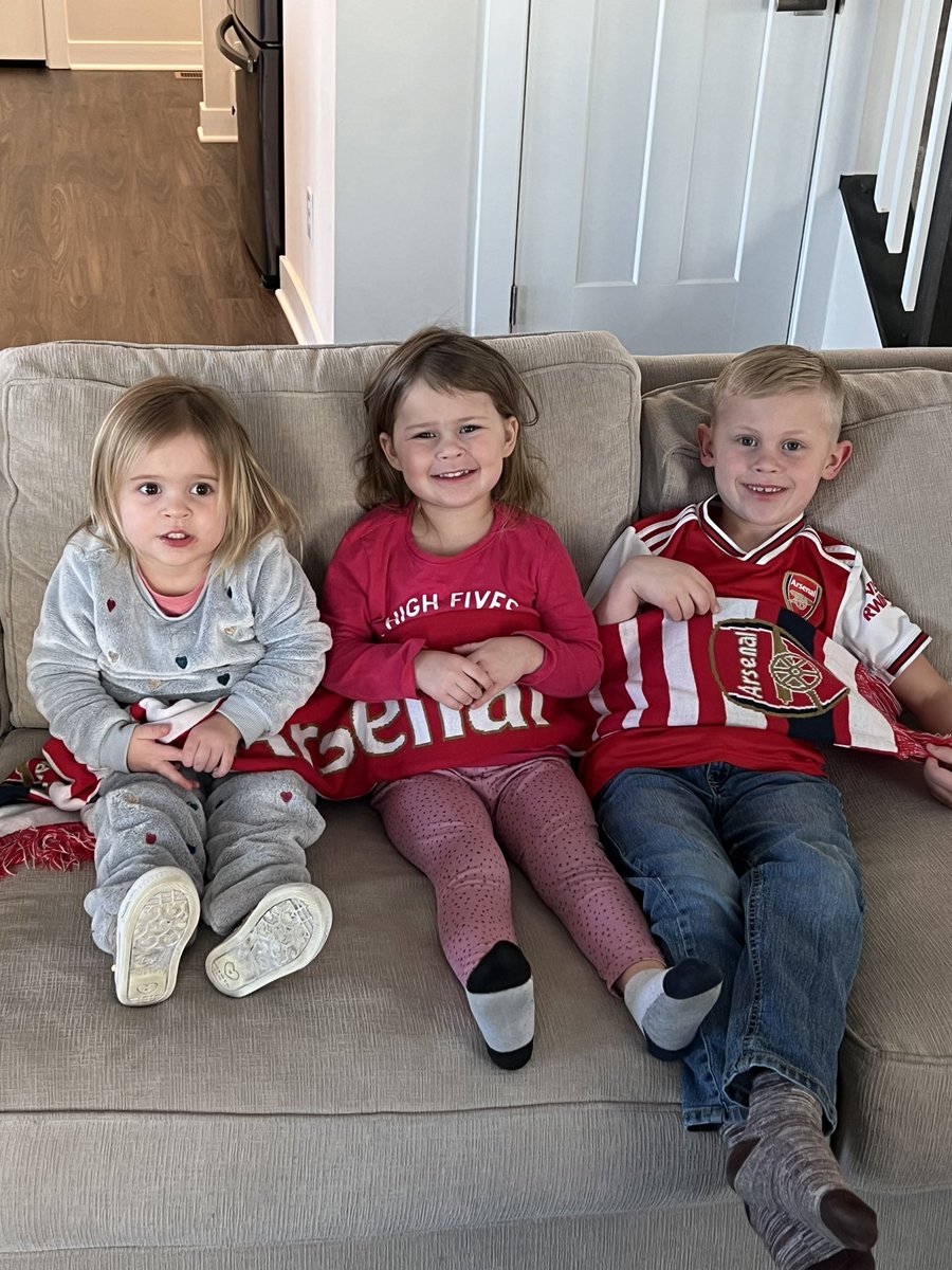 sapperisms's tweet image. Kicking off James’ 7th birthday celebration as he roots on his favorite player, Bukayo Saka and Arsenal on Merseyside.
@NBCSportsSoccer @PLinUSA @premierleague  #MyPLMorning #SakaSaturday #7for7 #COYG #EVEARS #AFC