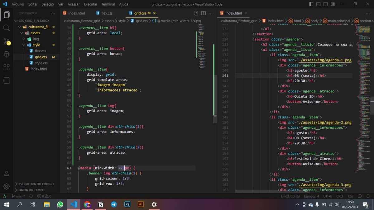perofelix's tweet image. se um dia alguém for aprender css grid e achar ruim de primeira, lembre-se que eu fiz dois cursos na @AluraOnline pra tudo fazer sentido #css #gridcss