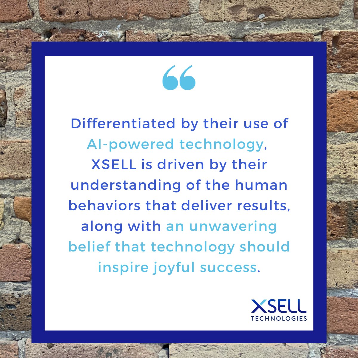 XSELL_TECH's tweet photo. There is a lot of chatter about #AI --  everywhere you look, there is an article about #ChatGPT or #GenerativeAI. What makes us different, makes us better: @XSELL_TECH  has been working w/ advanced AI for years to improve #agenteXp + #CX. 
Meet XSELL: https://t.co/qpNLKVD4Bd https://t.co/g4HEPdiCpx