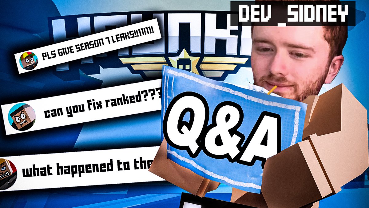 krunkerio's tweet photo. Krunker Q&amp;A #1 -- With Sidney

https://t.co/BSqeJ0Pd9L https://t.co/CH7SFuOorB