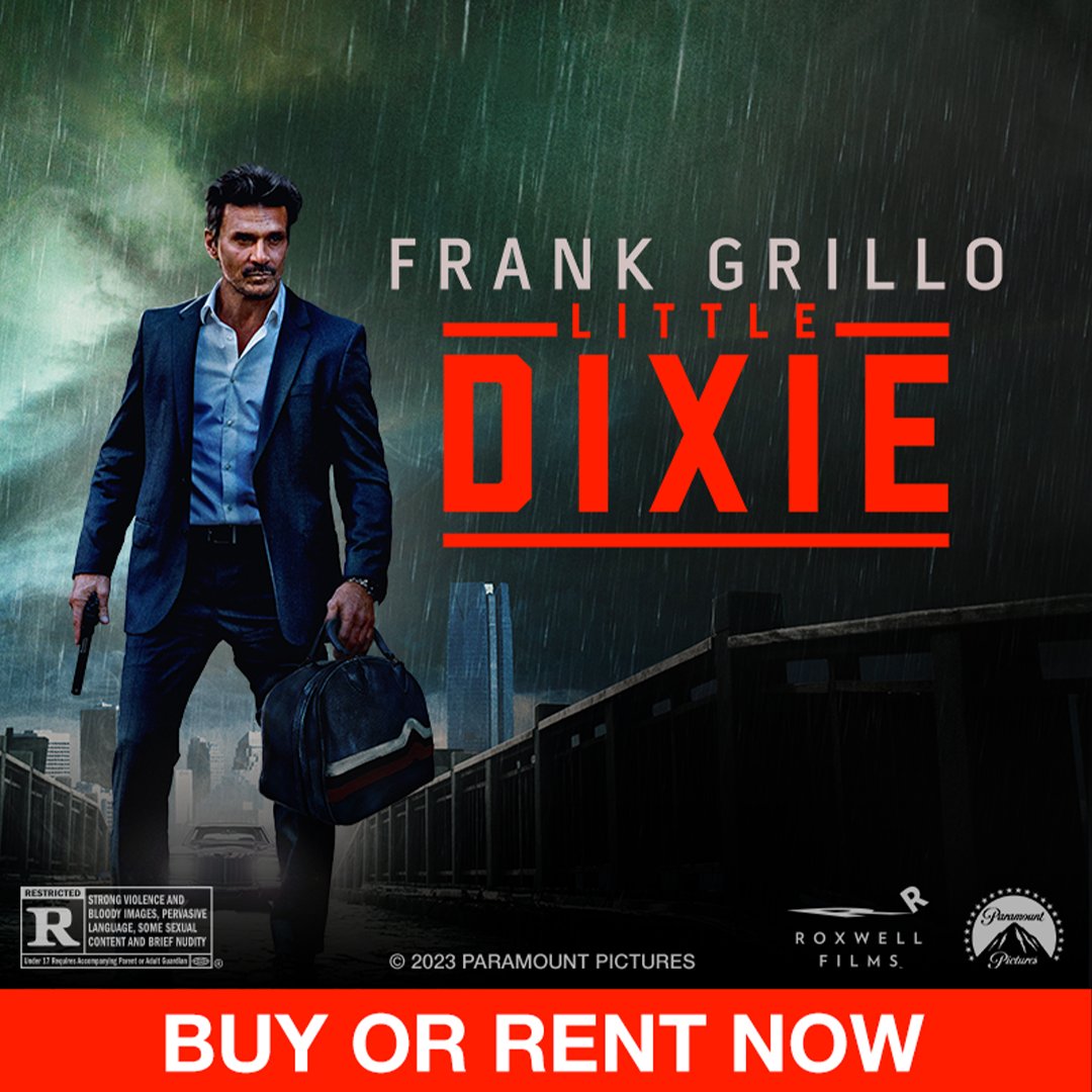 Get ready for non-stop action with #LITTLEDIXIE, now streaming on #Redbox. #FrankGrillo & #EricDane star in the revenge thriller: An ex-Special Forces Op, caught in the crosshairs of a corrupt Governor & a ruthless drug lord. Stream it today. Rated R. From #ParamountPictures