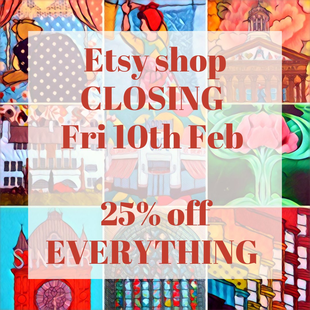 roslynmitchell_'s tweet photo. ✨️Just a reminder...✨️

My Etsy shop is closing in 7 days... 25% off EVERYTHING until 10th February 💗

https://t.co/LXvFTqXozl https://t.co/mkruRnpfLr