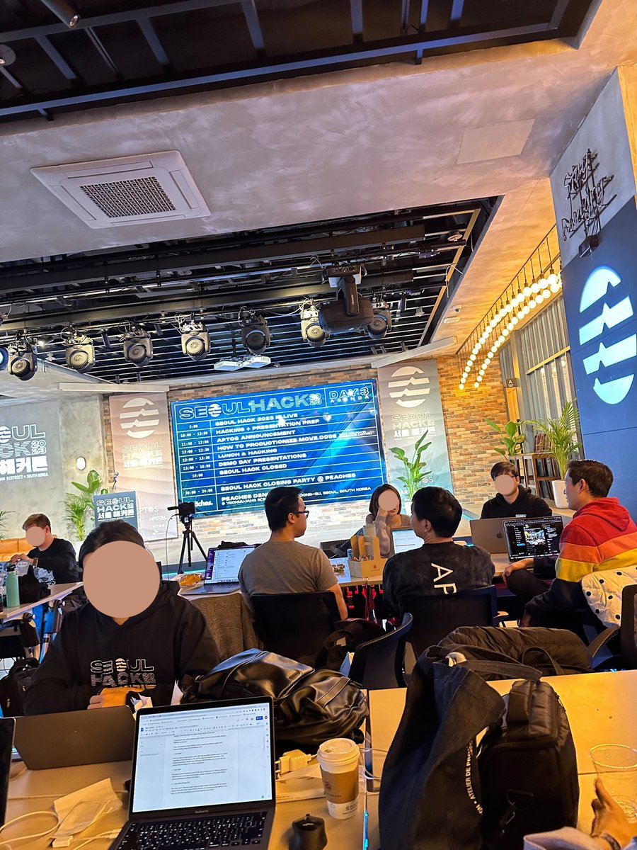 MMTFinance's tweet photo. We are SO happy to have met everyone at the #AptosWorldTour for Seoul Hackathon! 🥳

Big thanks to @Aptos_Network for creating such an amazing event, and for allowing us to present MSafe on stage! 🙏

Excited for the future, let's all build together! 🦾🌐 https://t.co/Q9P27SAkWB