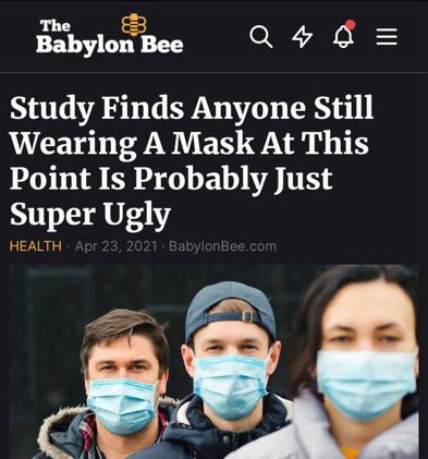Babylon Bee fan tweet media