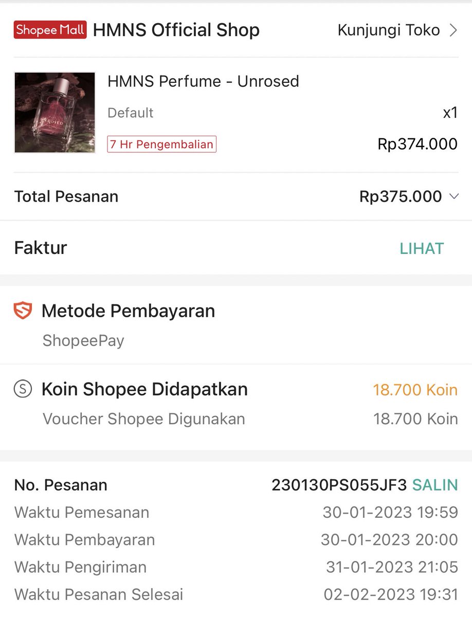phoenixisca's tweet photo. @HmnsId Checkout udah jam 8 tepat, eh masih kurang gercep ternyata buat dapet free Farhampton 😭 https://t.co/bfBVO8ofAy