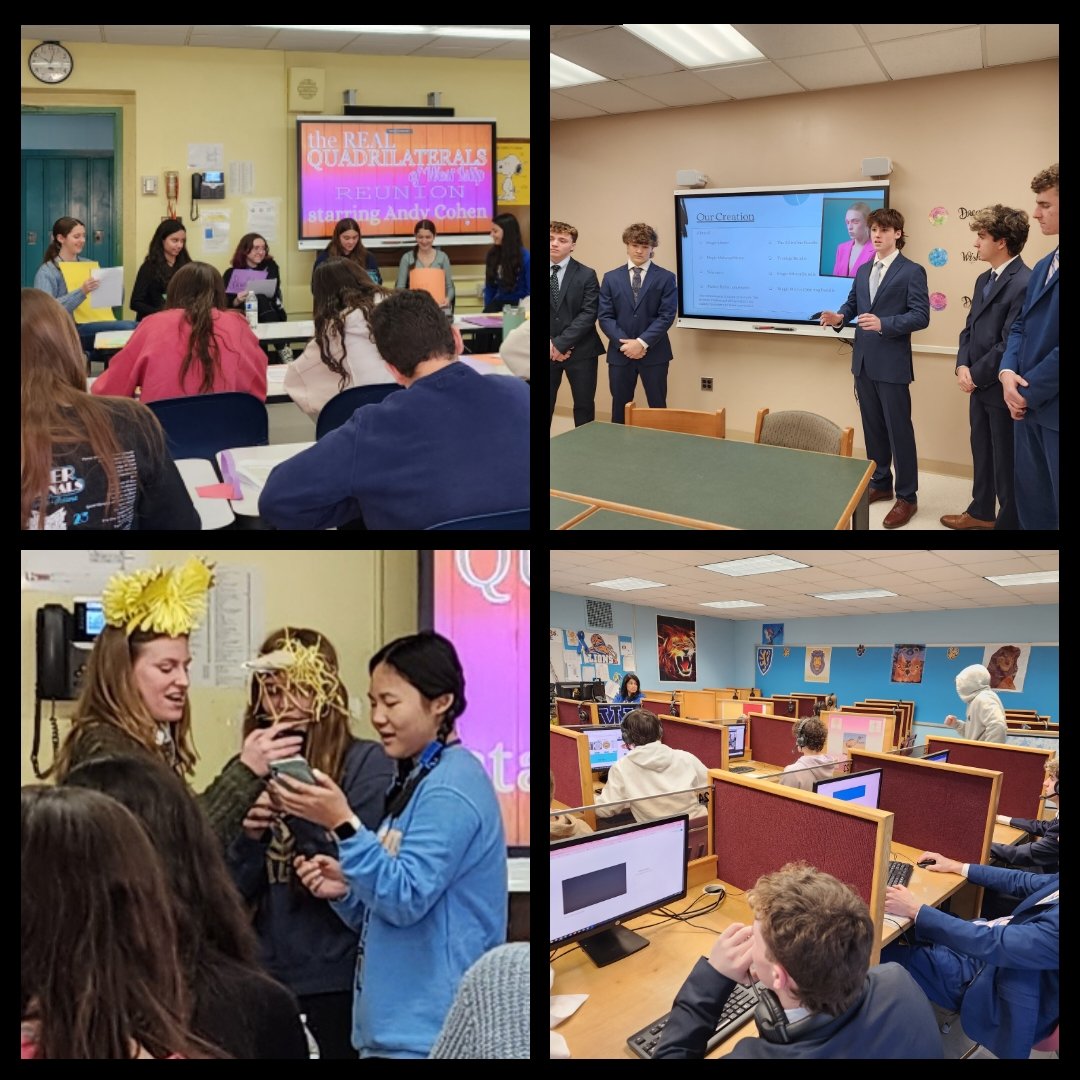 I was able to visit Mrs. Yost's Geometry class @WestIslipLions to see Ss present learning in creative ways & meet w @VEInternational company Perfect Reflection from Mrs. Macrelli's class to hear all about their amazing product. Check it out here: perfectreflectione.wixsite.com/perfect-reflec… #WIproud