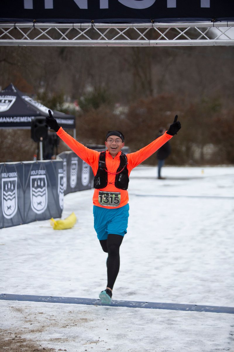 KevinCChiang's tweet photo. 💥 Happy Friday everyone! 💥

Absolutely LOVE this finish line photo of me from the North Park Half Marathon! 🙌

This is definitely one of my new favorites! 🤩

#FinishLineFriday #RunHappy #RunHappyTeam #BibRavePro #BibChat #RunWithP3R #MOVEPittsburgh https://t.co/JvvYcEQnja