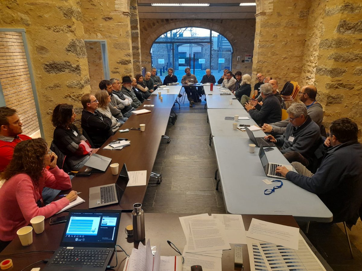 Acabem la segona Trobada de parts interessades de les Basses de l’Albera en el context del projecte europeu #PONDERFUL <a href="/ponds4climate/">Ponderful</a> 
Hem exposat l’anàlisi de polítiques (a diferents nivells) avaluades per saber quines ajuden (i quines no) a conservar-les i gestionar-les.