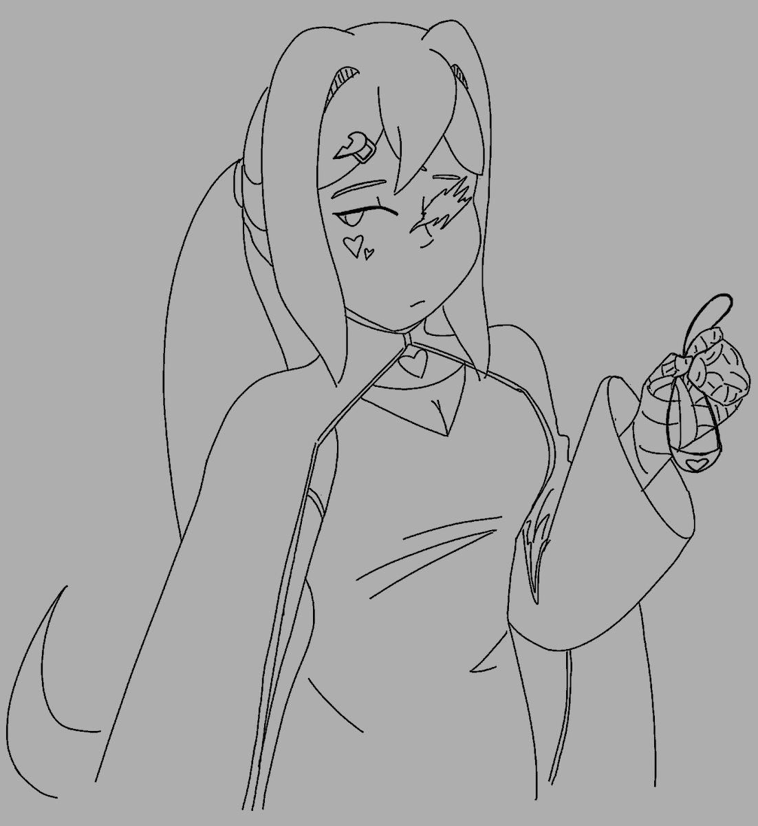 S1LVER_SQUIRREL's tweet photo. hey would anyone want like a 15 usd halfbody lineart/sketch thing (thick or thin pen) paid over paypal or venmo. dm me if so cause ill take em for a bit i think. ill also do fullbodies for 20 usd and i can do animals as well; ill put those examples in the replies soon enough 🔥😎 https://t.co/v19SCmLssx