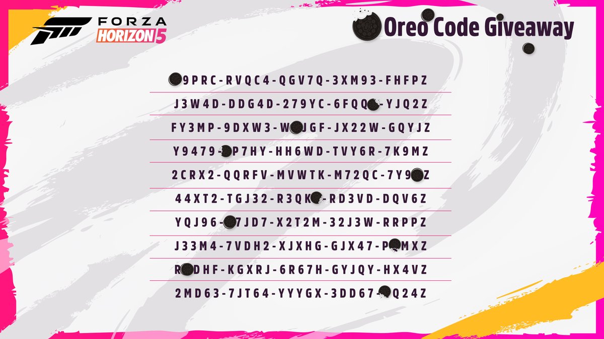 Xbox Series X Community Italiana on Twitter "RT ForzaHorizon OREOs