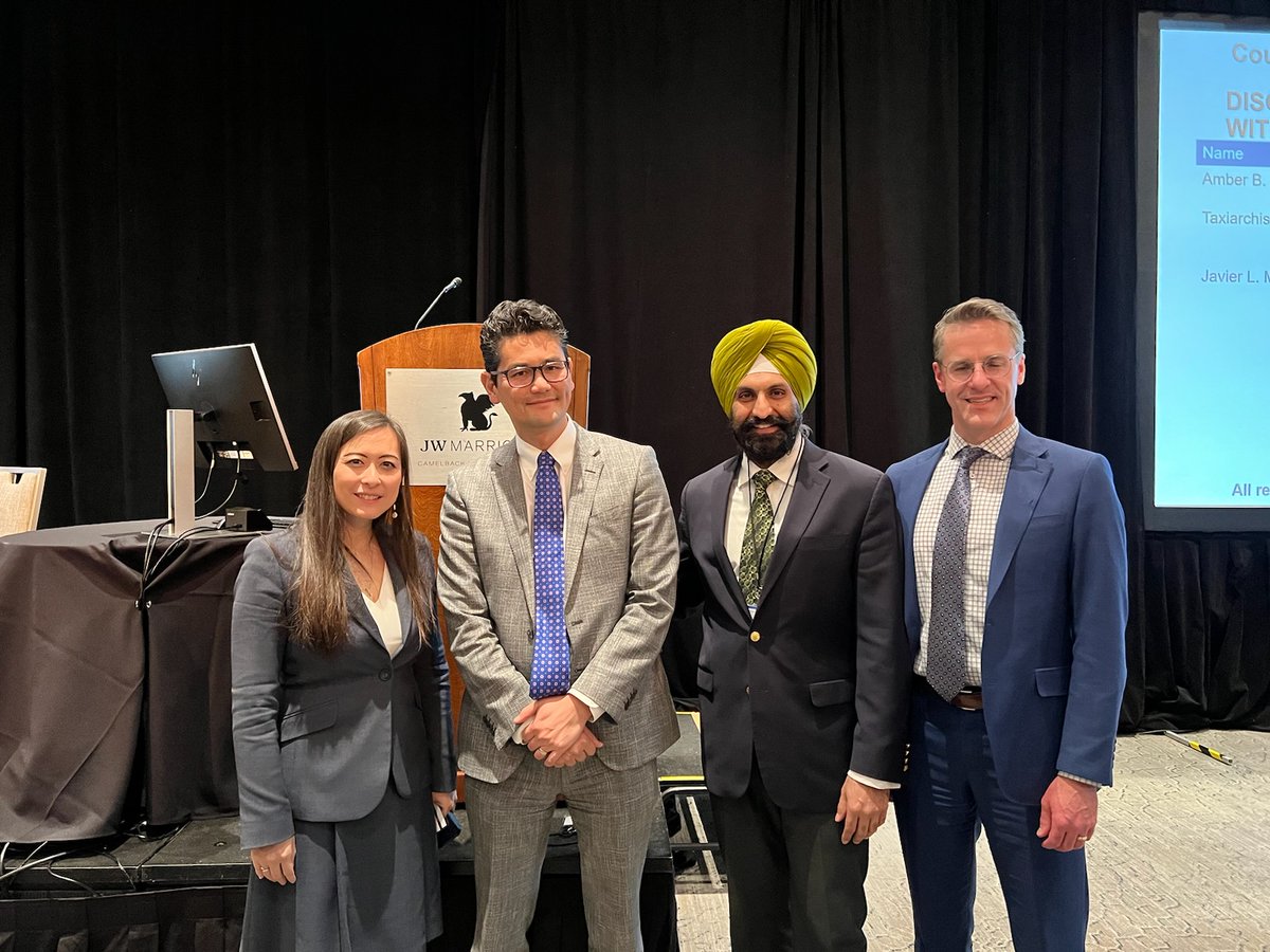 Great presentation and discussion during GU session at clinical Multidisciplinary Hematology Oncology Annual Review