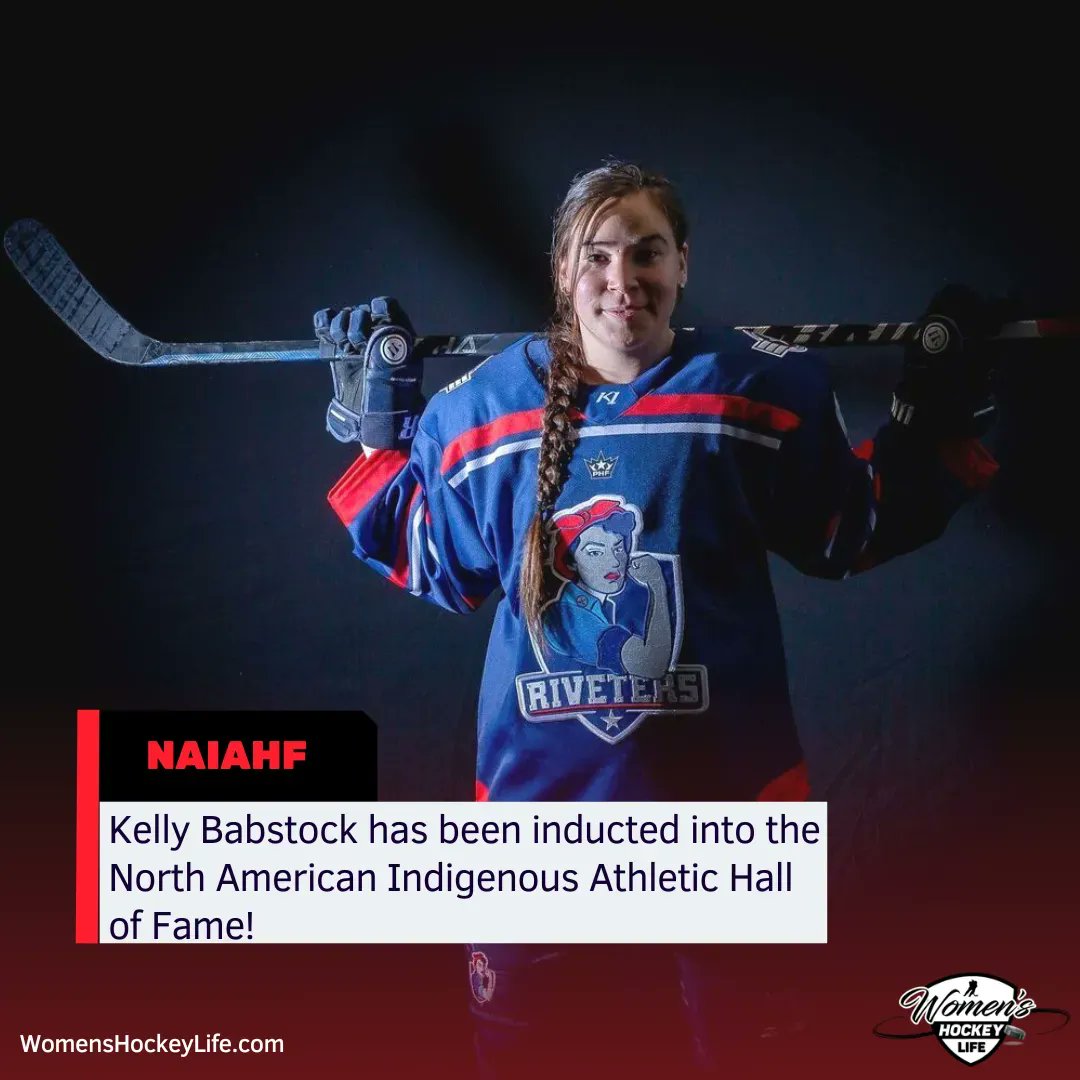 Women's Hockey Life (@whlofficial) on Twitter photo The North American Indigenous Athletics Hall of Fame (NAIAHF) announced that <a href="/kelly_babstock/">Kelly Babstock</a> has joined their class of 2023 inductees!
-
CONGRATS KELLY 🙌 🔥
-
Article 👉 buff.ly/3jvqHzw
-
<a href="/PHF/">PHF</a> <a href="/Riveters/">Metropolitan Riveters</a> The North American Indigenous Athletics Hall of Fame (NAIAHF) announced that <a href="/kelly_babstock/">Kelly Babstock</a> has joined their class of 2023 inductees!
-
CONGRATS KELLY 🙌 🔥
-
Article 👉 buff.ly/3jvqHzw
-
<a href="/PHF/">PHF</a> <a href="/Riveters/">Metropolitan Riveters</a>