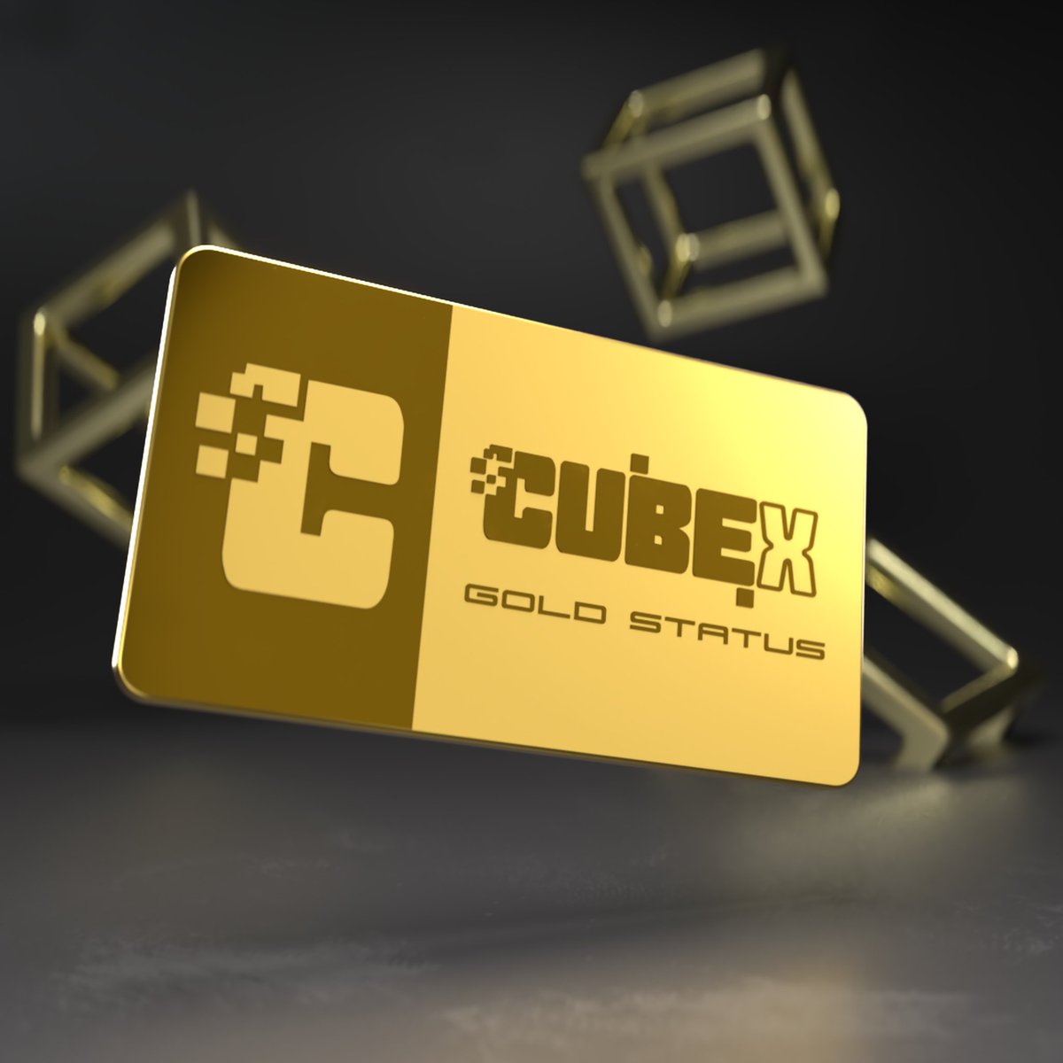 Everyone who completed the #CUBEX Christmas quest, will get airdropped one Cube X Gold Status Card for every Cube X Web 3 Card in the same wallet.
I'm really excited about the utility for the Gold Status Cards, but I know it will be huge💯

(1/2)