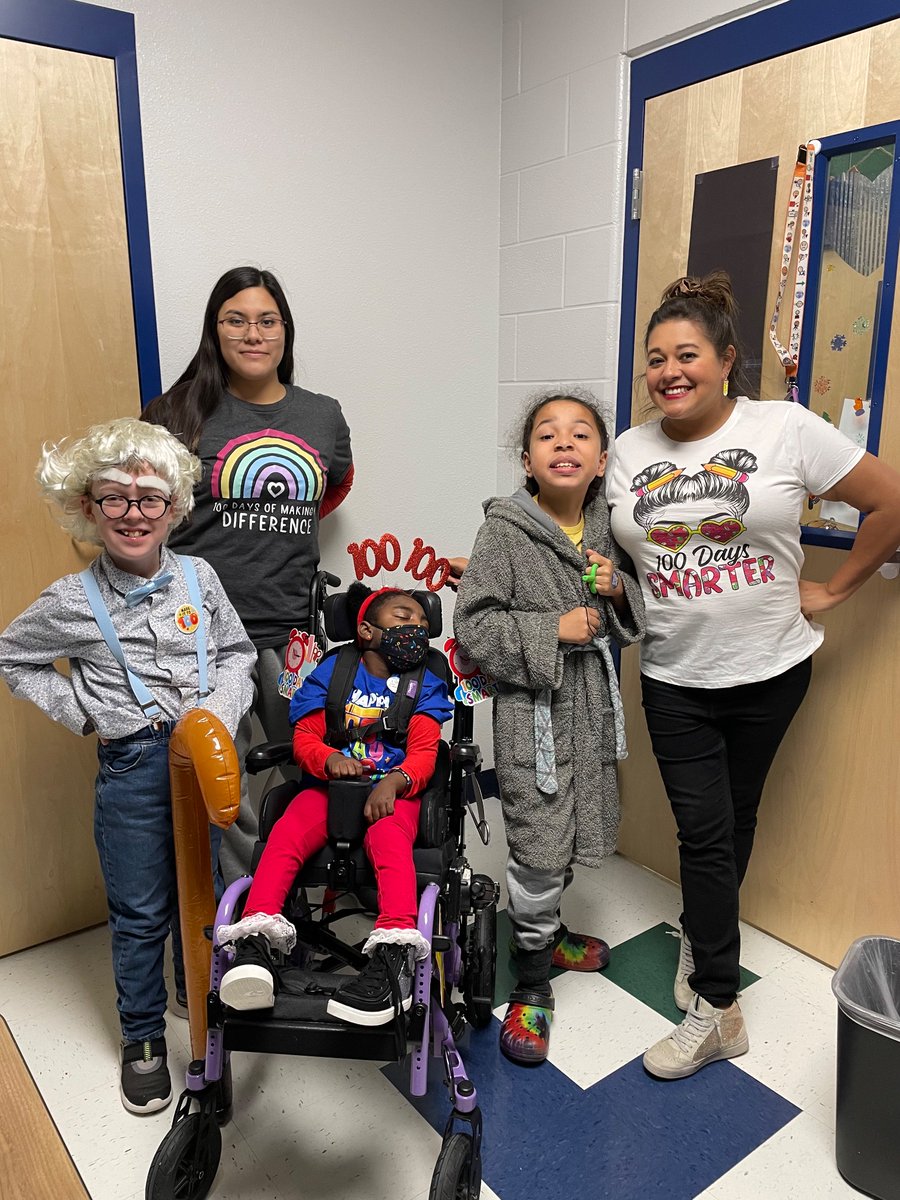 Crystal Kelly (@ckelly_nisd) on Twitter photo We’re 100 Days Smarter in ALE.
<a href="/NISDSpecialEd/">NISD Special Ed</a> <a href="/NISDTomlinson/">Tomlinson Elementary School</a> #NISDignited #100daysofschool #100dayssmarter We’re 100 Days Smarter in ALE.
<a href="/NISDSpecialEd/">NISD Special Ed</a> <a href="/NISDTomlinson/">Tomlinson Elementary School</a> #NISDignited #100daysofschool #100dayssmarter