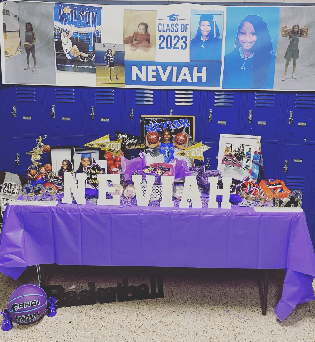 🏀 Wishing our Neviah a great Senior Night❤️#ThisIsRssAvid