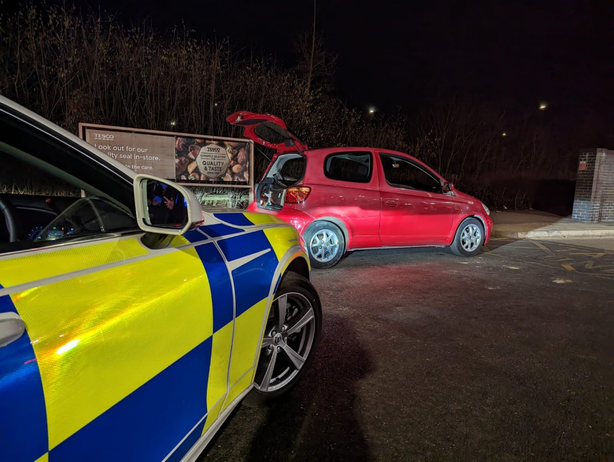 tvprp's tweet photo. #TCBshift stopped this stolen motor vehicle in Bicester following ANPR activation. An innocent buyer had purchased the vehicle. Please do your checks before buying a car! #p480 #p1714 https://t.co/2N0M1yYHUC