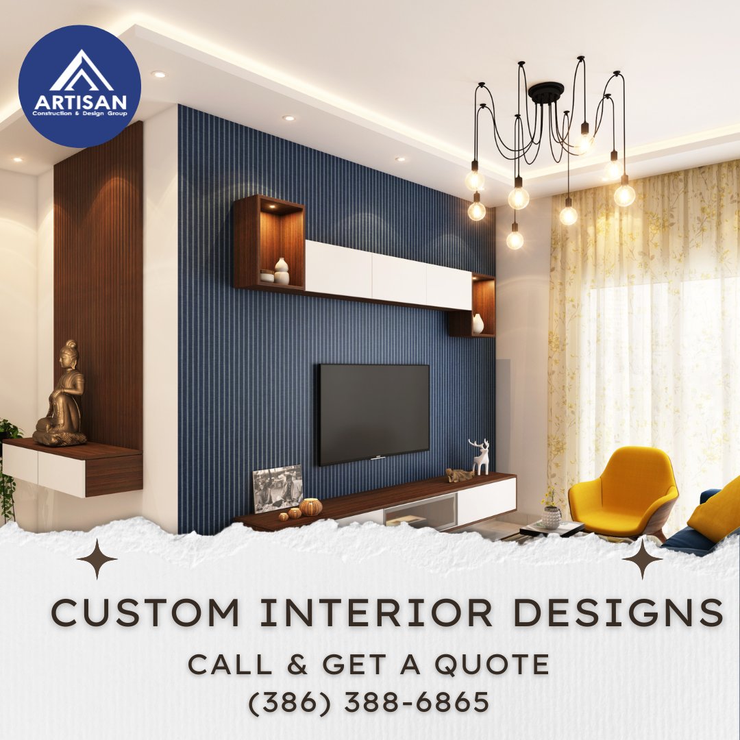 Customized Living Room Designs That Will Create A Lasting Impression.

Visit loom.ly/UusMCAQ To Learn How We Can Help You! #construction #design #barndoors

To Get A Custom Quote On Your Job Call Artisan Construction &amp; Design Group