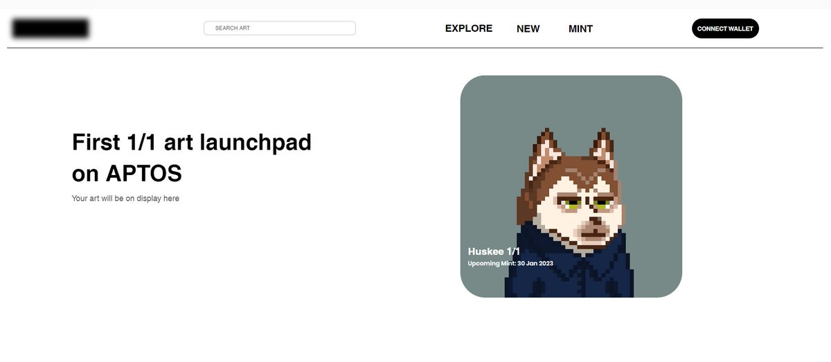 🐶BARK BARK🐶

Imagine a launchpad on #APTOS for just 1/1 artists.  🔥

Our work in progress behind the scenes.

#Aptos #AptosNFTs