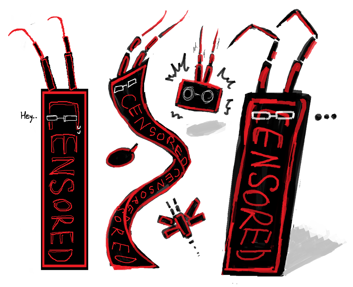 notfineart's tweet image. CENSORED GREG
(I miss this design so I brought it back.)