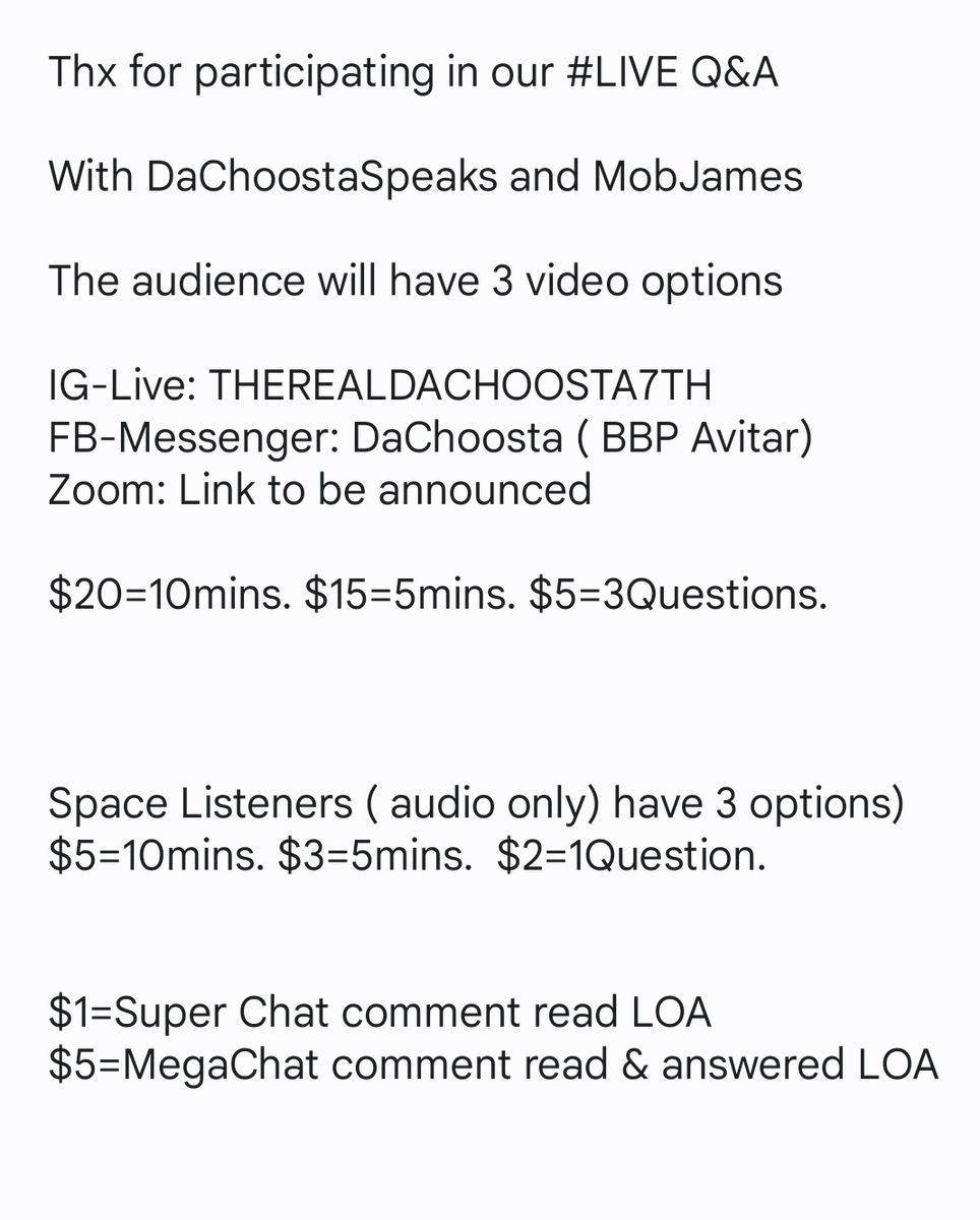 da_choosta's tweet image. 2-11-23 #MOBJAMES #DaChoostaSpeaks #JoinTheConvo #LetsTalkAboutIt #IronManCo #SpaceJews