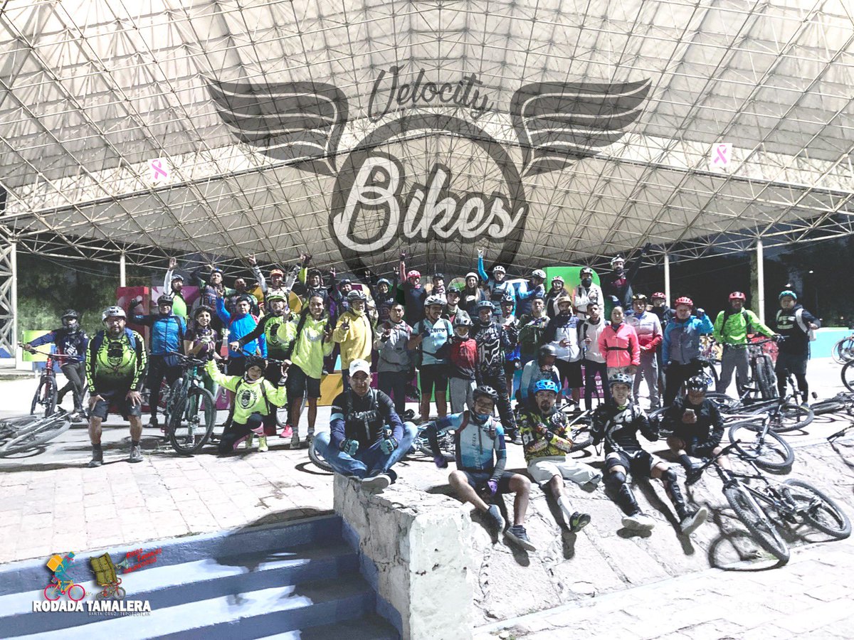 VelocityBikes_'s tweet photo. Así la #RodadaTamalera 
@VelocityBikes_ 
#todosSomosVelocitybikes #velocitybikes https://t.co/CsoBNI7VGw