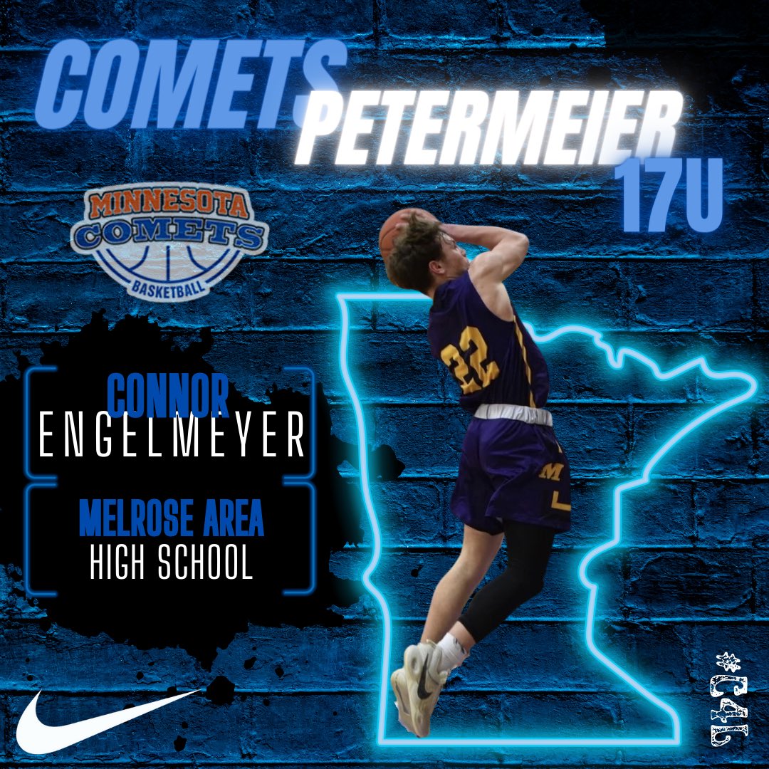 Brent Petermeier (@coachpetermeier) on Twitter photo Next, Connor Engelmeyer (<a href="/ConnorEngelmey1/">Connor Engelmeyer</a>). Connor joins us for the summer from <a href="/MelroseBball/">Melrose Basketball</a> coached by Ryan Dusha. Connor is a 3 level scorer but can also create for others. Crafty finisher with the ability to shoot from anywhere. His ability to find open shooters is big too. Next, Connor Engelmeyer (<a href="/ConnorEngelmey1/">Connor Engelmeyer</a>). Connor joins us for the summer from <a href="/MelroseBball/">Melrose Basketball</a> coached by Ryan Dusha. Connor is a 3 level scorer but can also create for others. Crafty finisher with the ability to shoot from anywhere. His ability to find open shooters is big too.