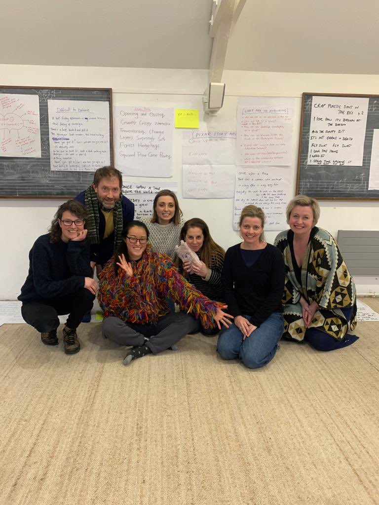 The perfect January tonic- 5 days on @BrittenPears residency with these creatives @GerschEmma @Kimberleymoosic @CharlyWebber #carolineclarke #stefwakeman #sakikato Let’s see what the future holds.