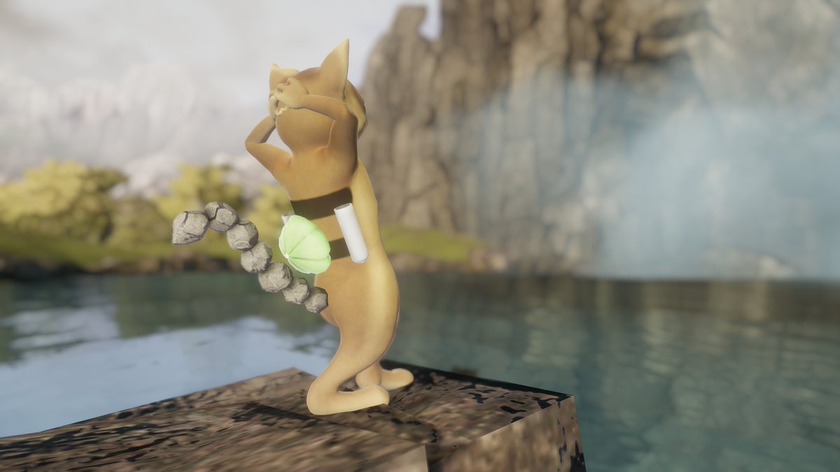 TerikiTora's tweet photo. Relaxing by a waterfall feels so good

#VRChat #VRChat始めました #VRchatはじめました https://t.co/XUBlyyRTTD
