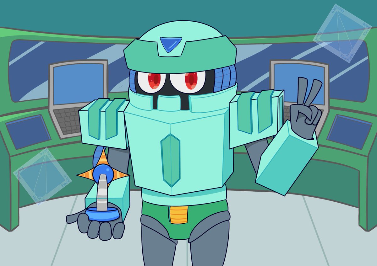 elecalice_works's tweet image. Commission!
Cold Man! From Mega Man &amp;amp; Bass
This was the award for the winner of a tournament.

The commisioner requested to add Dr. Light's Lab.
That DELETED me inside, but I managed to do it.

#Commission #megaman #coldman
(Also, experimenting with two smaller watermarks)
