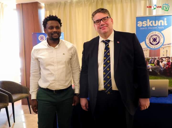 iauint's tweet image. Some glances from our recent fair in #Djibouti 
#towardsabrighterfuture #iau #studyinturkey #türkiye #joinus
@drmaydin 
@IAUKampus