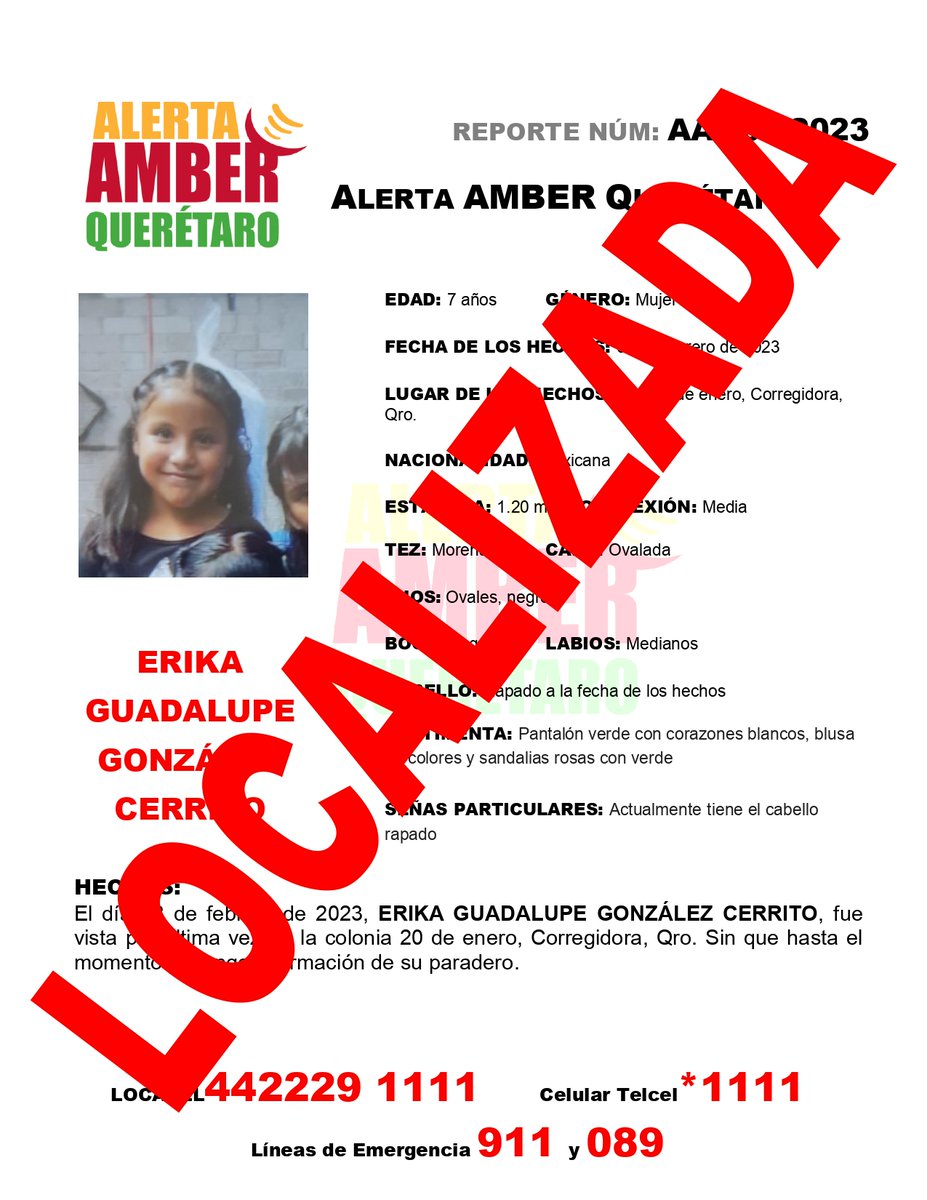 Alerta Amber tweet media