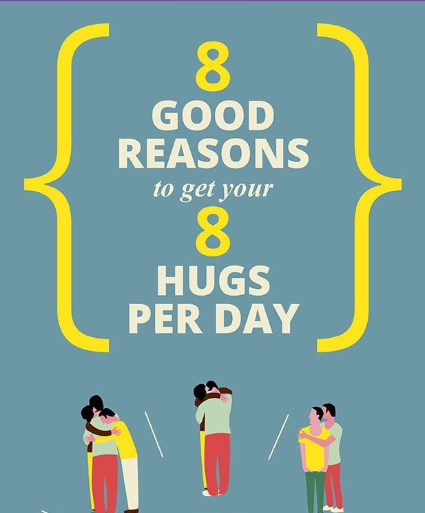 UCA_EXSS's tweet photo. We know Valentine's Day just passed, but who’s to say that you have to stop showing love? Studies show that 8 hugs per day is the perfect way to boost oxytocin. Go show someone some love today! https://t.co/Re9vJk1KGz