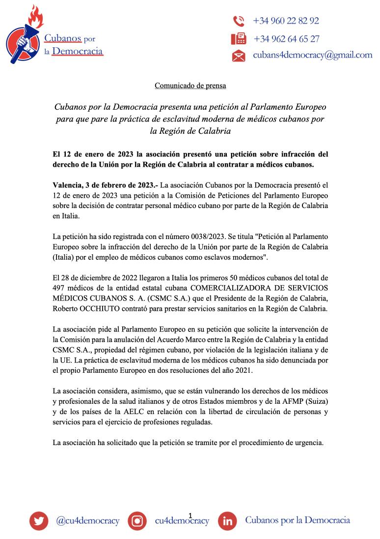 x.com/cu4democracy/s…
<a href="/Dmery284Delgado/">CACCIA SINISTRATI</a> <a href="/GasconYusa/">Yusil Gascon 🇨🇵🇨🇺🇪🇦🇪🇺</a> <a href="/lachy77/">Lázaro Mireles</a> <a href="/NicolaPorro/">Nicola Porro</a> <a href="/zaidecuba1/">Sayde Chaling-Chong García</a> <a href="/chili_habanero/">@avanadelatorre @lapapayacubana</a> <a href="/PinilloYeniffer/">Yeniffer Pinillo</a> <a href="/zaidecuba1/">Sayde Chaling-Chong García</a> <a href="/GiorgiaMeloni/">Giorgia Meloni</a> <a href="/matteosalvinimi/">Matteo Salvini</a> <a href="/LazaroPons2/">Lazaro Pons</a>